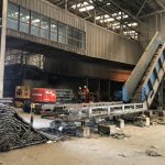 Removal of Chain Conveyor for re-positioning onsite